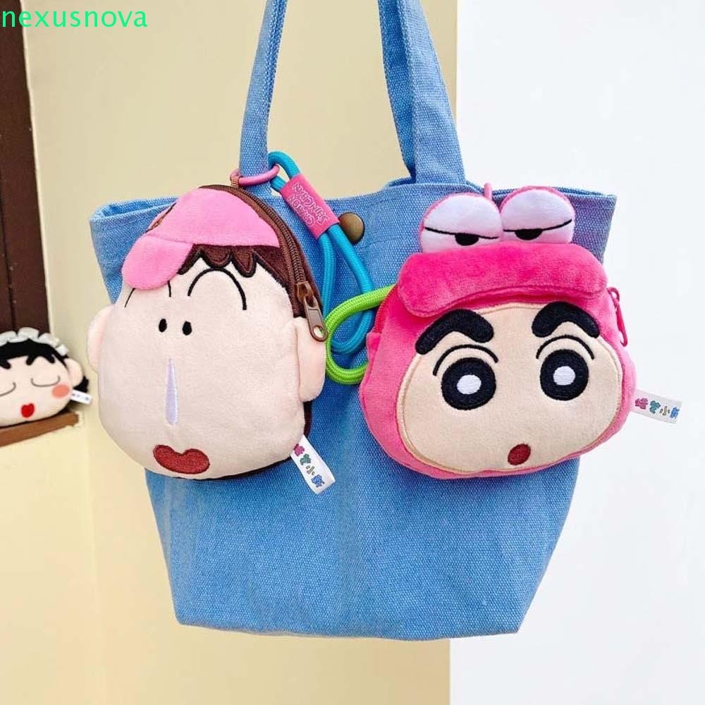 กระเป๋าสไตล์ญี่ปุ่น ออกแบบการ์ตูน พร้อมหูฟังและลายเส้นจาก anime เช่น Nohara Shiro และ Shinchan
