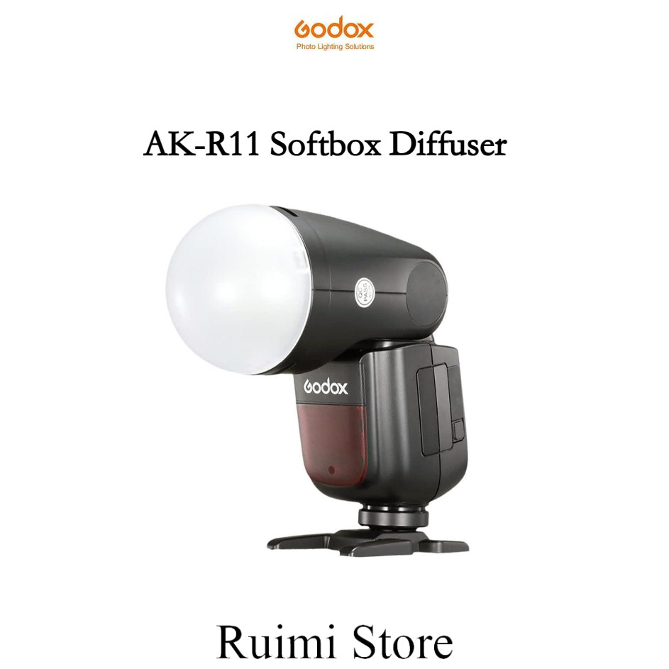 GODOX AK-R11 Softbox Flash Diffuser Godox V1 V1PRO V100 Softbox AK-R11 Dome Diffuser AD100 AD200