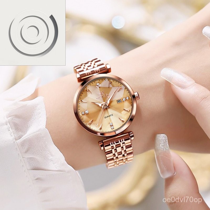 นาฬิกา Oris แฟชั่นกันน้ำ นาฬิกาผู้หญิง KUZG