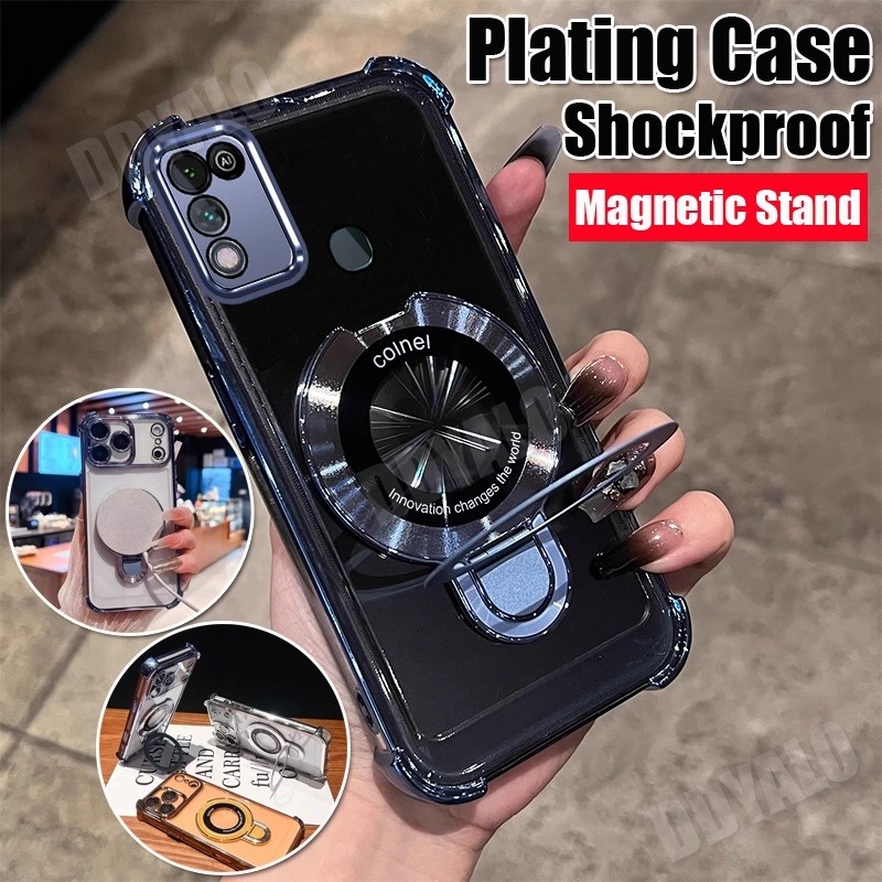 เคสสําหรับ infinix Hot 10 Play Hot 11 Play Hot 9 Play ไฟฟ้า anti drop เคสโทรศัพท์ซิลิโคนพร้อมโทรศัพท