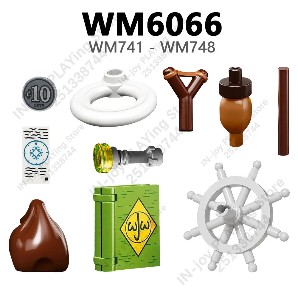 ใช้งานร่วมกับ Action Figure อะไหล่อิฐ Wm741 Wm742 Wm743 Wm744 Wm745 Wm746 Wm747 Wm748 Wm Building Bl