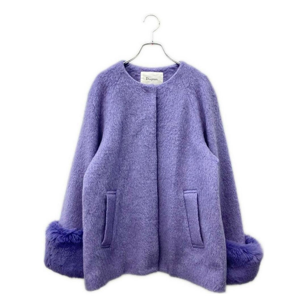 Diagram Coat Women Direct from Japan Secondhand