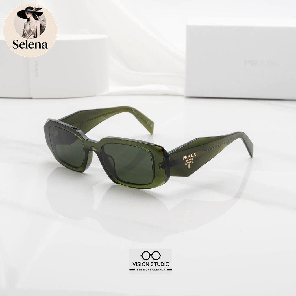 ของแท้ 100%/PRADA Symbole PR17WSF 19Z1I0 Transparent Bottle