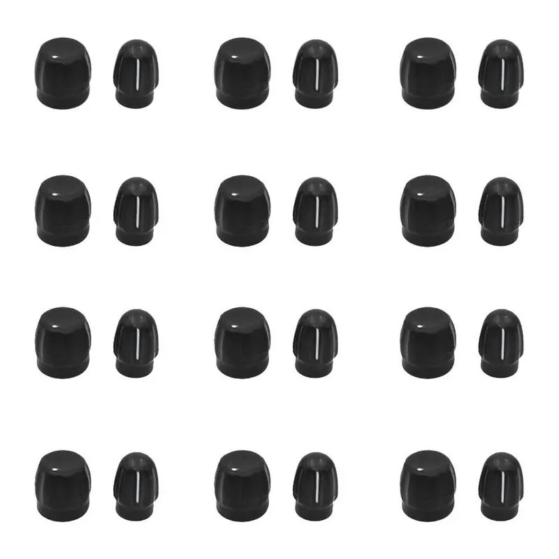 12 คู่ปริมาณและช่องปุ่มลูกบิดสําหรับ Motorola CP200 CP200D CP040 Pro5150 GP380 HT1250 CP150 CP180 EP