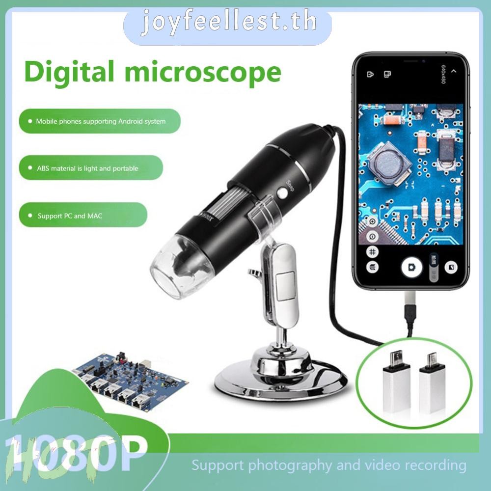 【Hot】กล้องจุลทรรศน์ดิจิทัล USB ขยายได้ 50X-1600X เลนส์ความละเอียดสูง คอลเลกชันเหรียญ สําหรับโทรศัพท์มือถือ Android Mac Windows PC
