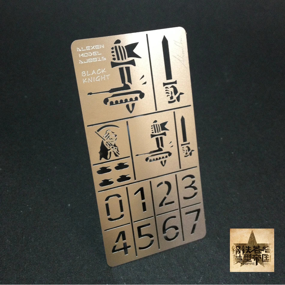 KNL HOBBY Alexen รุ่น AJ0016 1/35 Kobayashi Wen-yuan World War II เยอรมัน Black Knight ภาพวาดสเปรย์ร