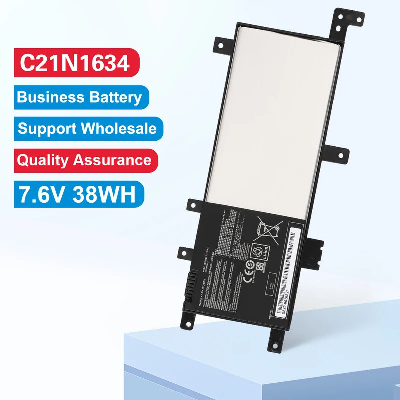 KingSener C21N1634 แบตเตอรี่แล็ปท็อปสําหรับ ASUS A580U X580U X580B A542U R542U R542UR X542U V587U FL