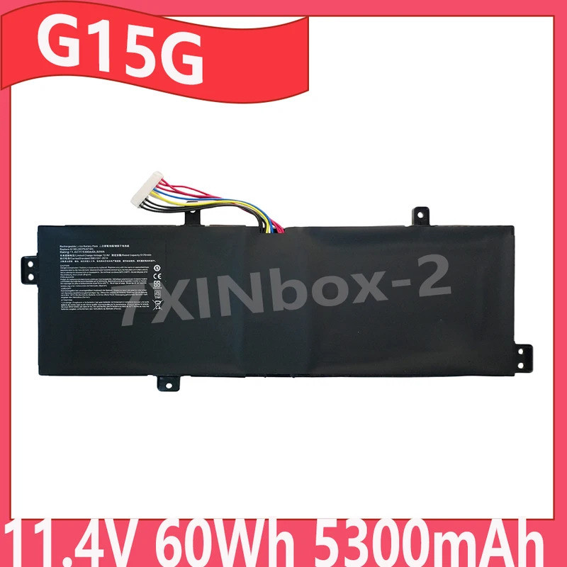 G15G 11.4V 60Wh 5300mAh แบตเตอรี่แล็ปท็อปสําหรับ ThundeRobot 911 Targa T6a T6d T6c T6b T5TB F117S F1