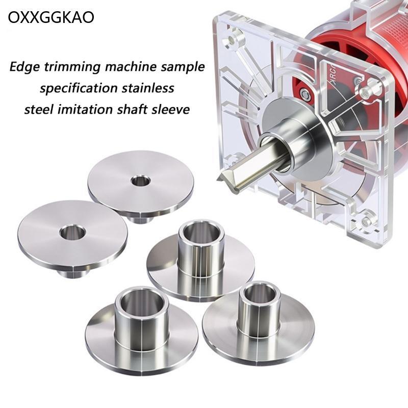 OXXGGKAO Trimmer Router Template Guide Bush Trim Router Template Guide สแตนเลส