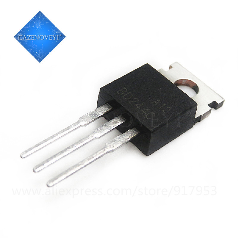 ชิป BD244C BD244 TO-220 10 ชิ้น
