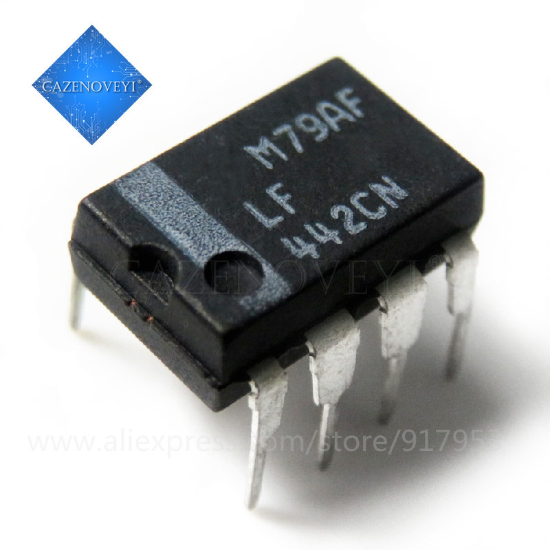 10 ชิ้น LF442ACN LF442CN LF442 DIP-8 ชิป