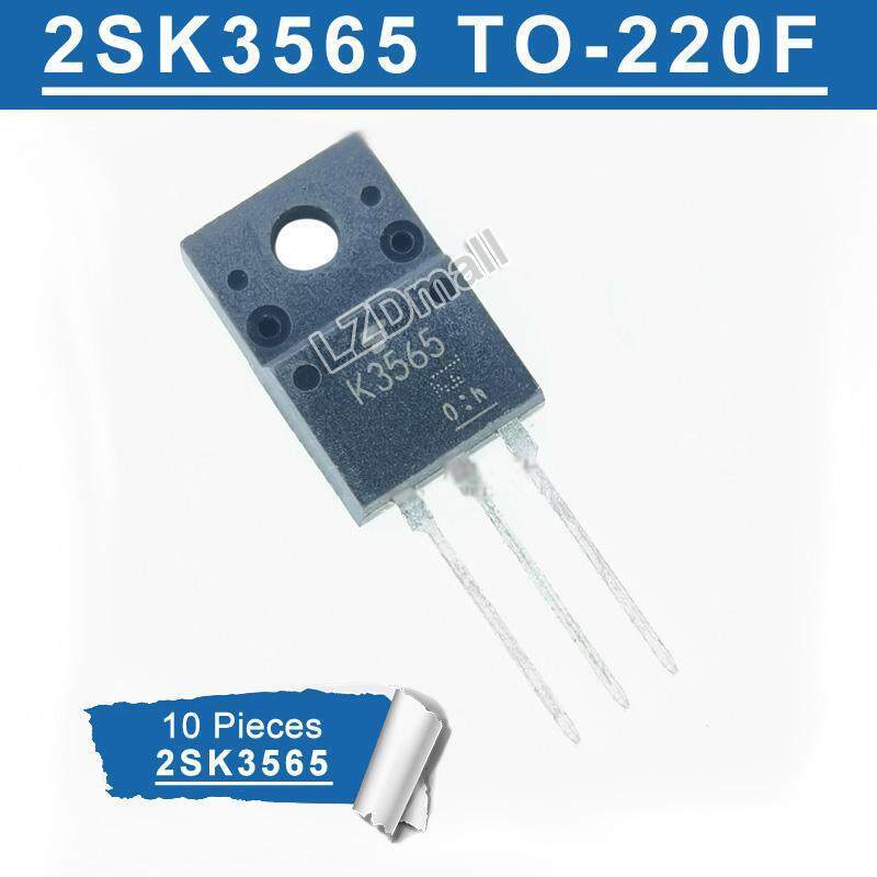 10pcs Original 2SK3565 TO220F K3565 TO-220F N-channel 5A/900V MOSFET ทรานซิสเตอร์ IC ใหม่