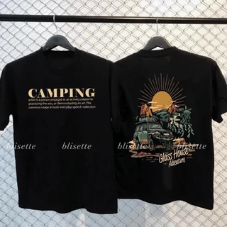 🚚【จัดส่งจากประเทศไทย】เสื้อยืดตั้งแคมป์ซีรีย์ที่ได้รับความนิยมมากที่สุด ระบายอากาศได้ดี สวมใส่สบาย นุ่ม และอบอุ่น