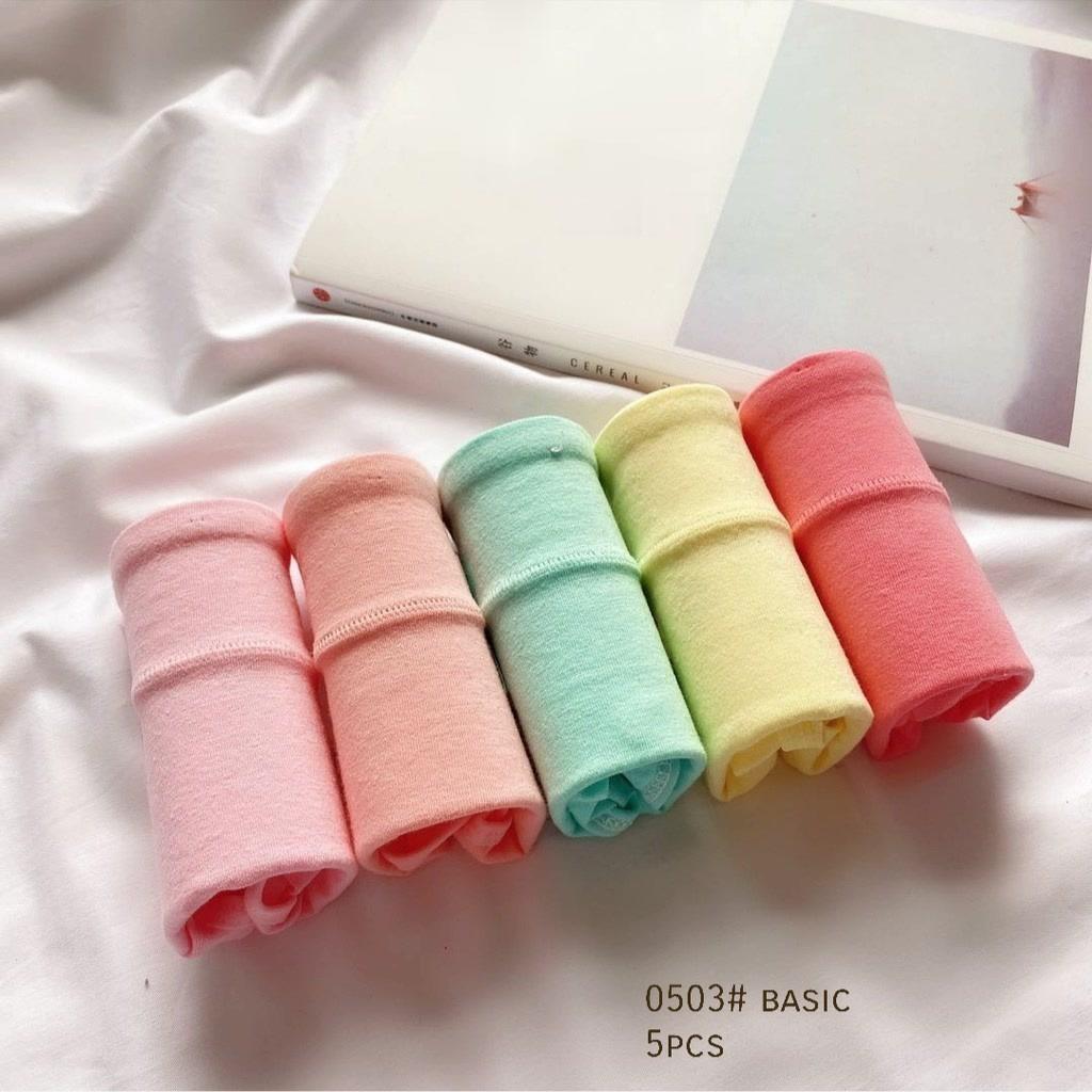 YR 3M 5PCS UNDERWEAR 053 UNDIES TM THREE M ใหม่ MIDWATIS BASIC SERIES