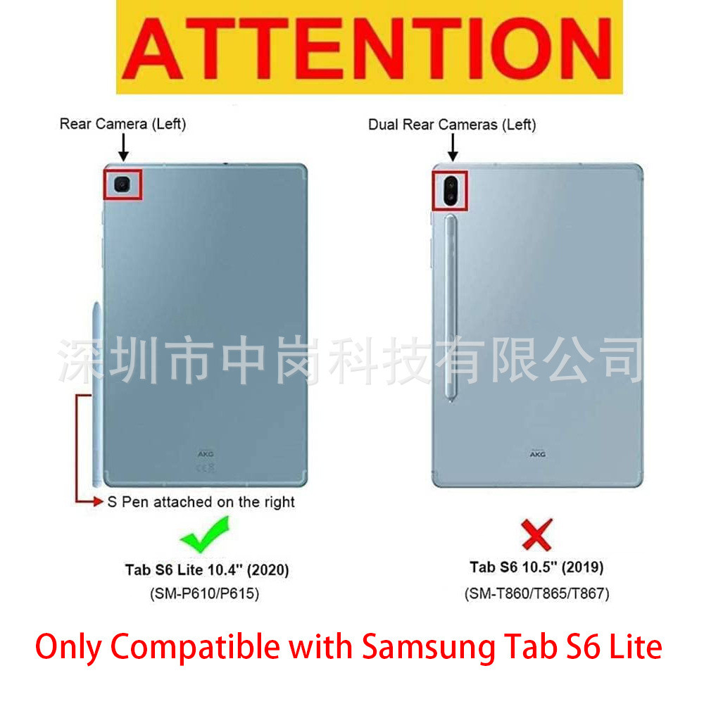 เหมาะสําหรับ Samsung Galaxy tab S6lite Stylus P610 P615 Stylus S6lite ปากกาสัมผัส