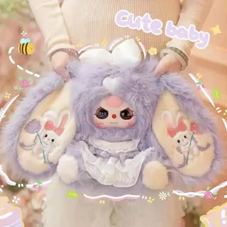 Baby Three เมืองกระต่ายลิลลี่ ของแท้ 100% ตุ๊กตาขนนุ่ม 400% Art Toy ของสะสมยอดฮิต พร้อมส่งจากไทย เก็บเงินปลายทางได้