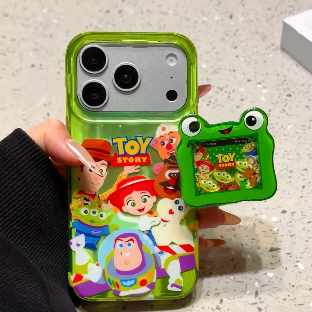 เคสโทรศัพท์ เหมาะสําหรับ iPhone 7 8 X XS XR XSMAX 11 12 13 14 15 16 17 Pro max Plus Air Toy Story กบกันกระแทกกันกระแทกกันกระแทกเคสรวมทุกอย่าง VL89