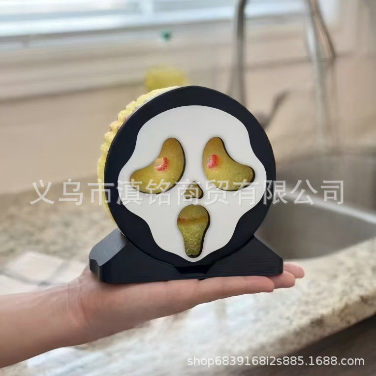 万圣节创新Ghostface ที่วางฟองน้ํา 厨房收纳架工具uu6.22