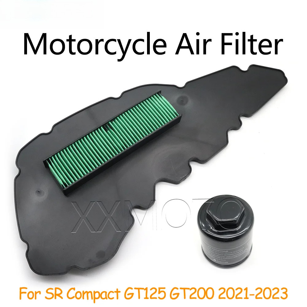 สําหรับAprilia SR Compact GT125 GT200 GT 125 200 2021 2022 2023 รถจักรยานยนต์กรองอากาศกรองน้ํามันทํา