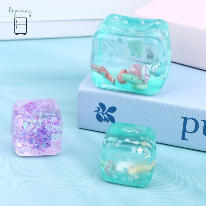 [BRN] ความเครียด Relif Balls Cube Ocean Sensory Fidget ของเล่นช้า Rise ของเล่นสําหรับเด็กและผู้ใหญ่บีบผ่อนคลายของขวัญ TH