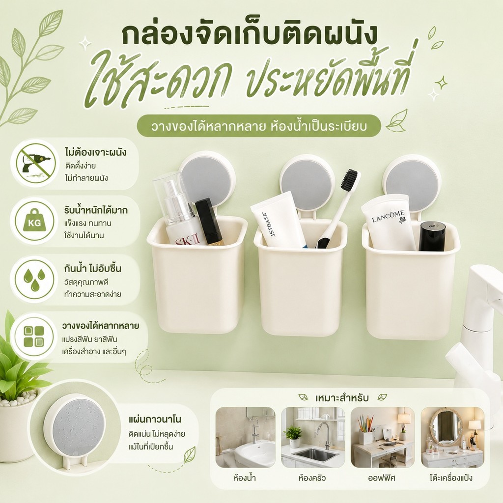 A00207  ที่ใส่แปรงสีฟัน ที่ใส่แปรงที่เป็นมิตรกับสิ่งแวดล้อม ที่ใส่แปรง ที่ใส่แปรงแก้ว ที่ใส่แปรง