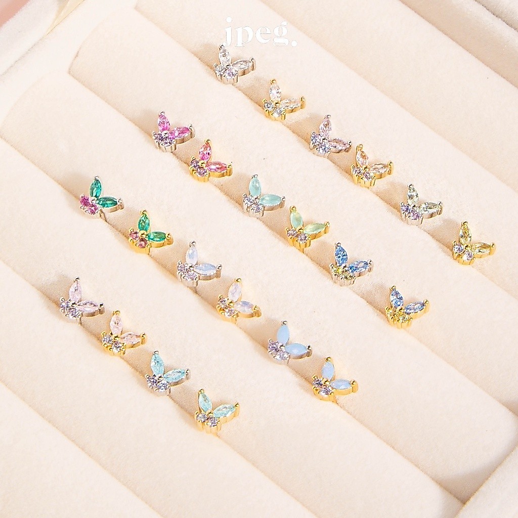 JPEG - Butterfly Earring ต่างหูผีเสื้อ