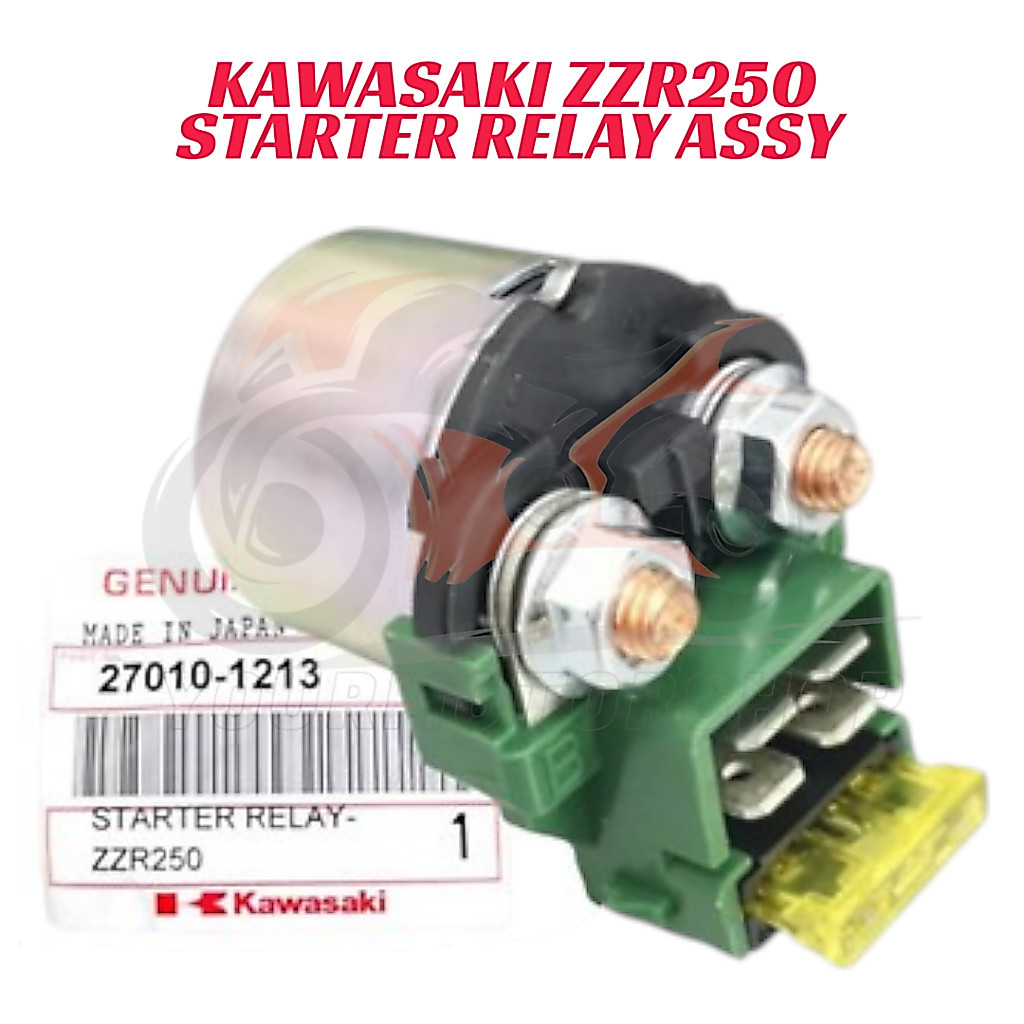 Kawasaki ZZR250 ZZR 250 รีเลย์สตาร์ท Assy รีเลย์สตาร์ท ZZR250