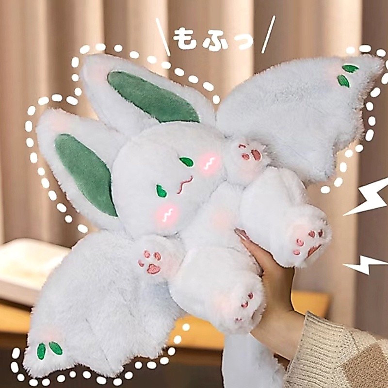 ตุ๊กตากระต่าย รูปค้างคาว ตุ๊กตากระต่ายวิเศษ สุดน่ารัก สำหรับเด็กผู้หญิง 36cm