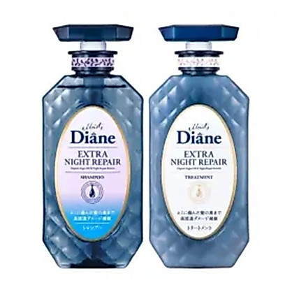 Moist Diane Extra Night Repair (Shampoo +Treatment450 ml.) มอยส์ ไดแอน เอ็กซ์ตร้า ไนท์ รีแพร์ (แชมพู + ทรีทเมนท์ 450มล.)