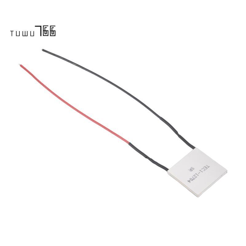 [tuwu766]TEC1-12704 เทอร์โมอิเล็กทริกคูลเลอร์Peltier 30mmx30mm TEC1 12704 องค์ประกอบโมดูล 12V4A Cool