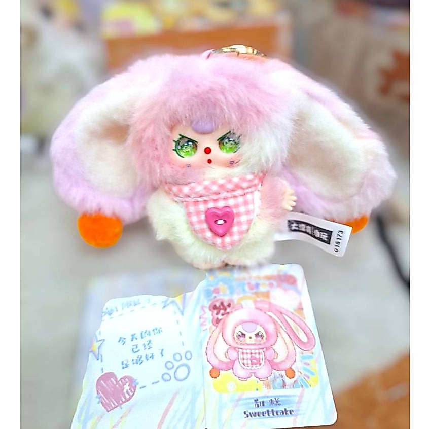 พวงกุญแจ แบบเลือกตัว Baby three Baby three super mini A-Z มือ1พร้อมอุปกรณ์