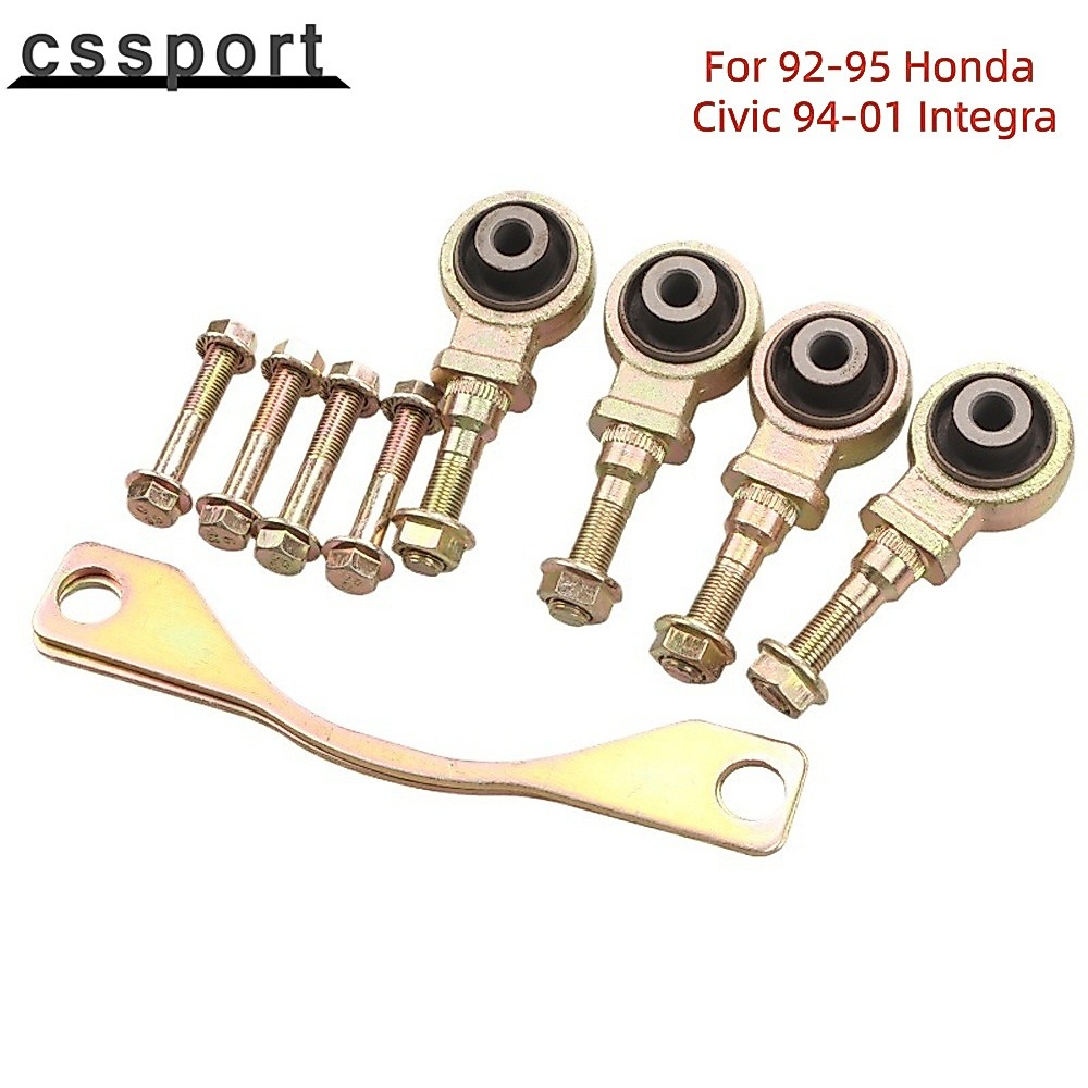 ชุดบูชแขนควบคุมด้านบนด้านหน้า Camber สําหรับ 92-95 Honda Civic 94-01 Integra