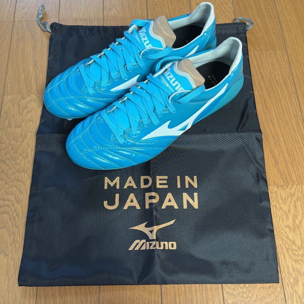 V3EP Mizuno Morelia Neo II 2 Made in Japan รองเท้าฟุตบอล Spike ผู้ชาย Eu ขนาด 39-45 ใหม่พร้อมกล่อง