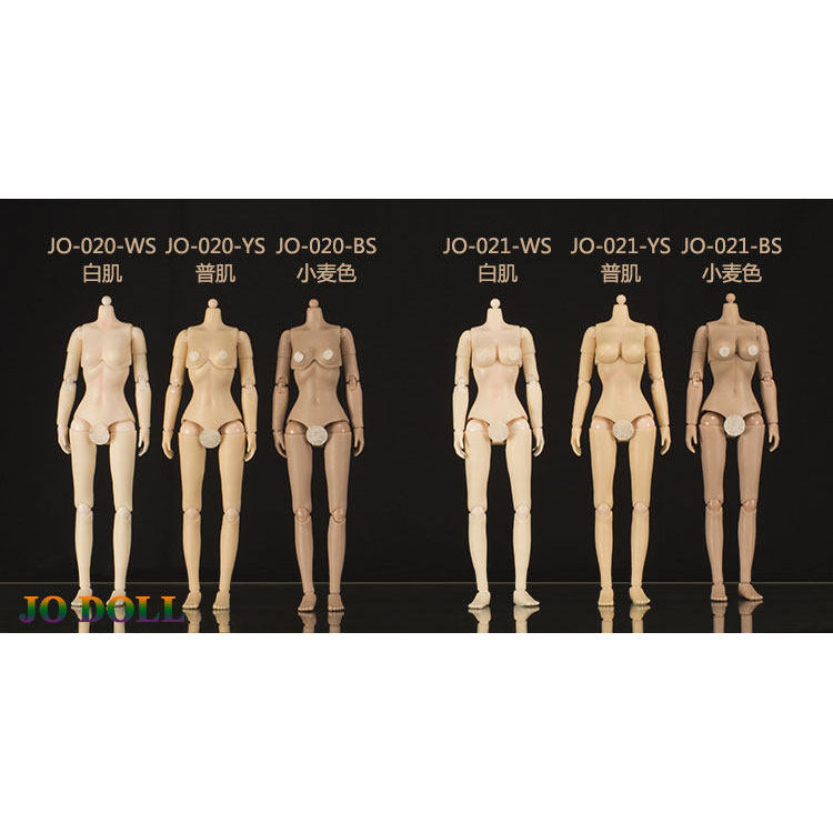 [ระดับไฮเอนด์] พร้อมสต็อก JIAOU DOLL 1/12 ทหารหญิง Half-Encapsulated หญิง Body Joint Movable Art ภาพ