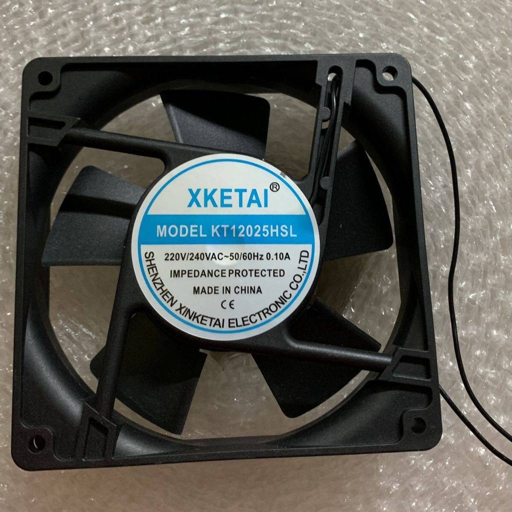 เหมาะสําหรับ XKETAI KT12025HSL 220V 0.10A 12025 12CM Cooling Air