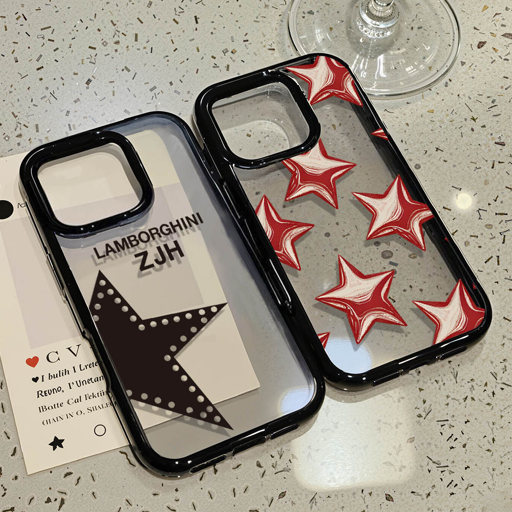 เคสโทรศัพท์ For iPhone 11 13 16 ProMax Case iPhone 13 14 15 ProMax 12 13 ProMax 13 12 Proเคสโทรศัพท์มือถืออะครีลิครูใหญ่