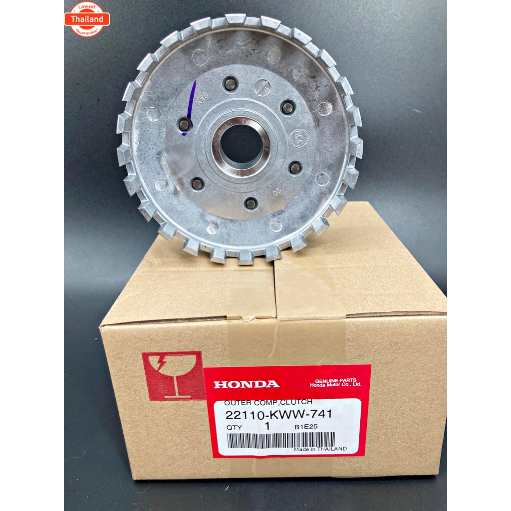 เรือนครัชตัวนอก เวฟ110i สตาร์ทเท้า FCC แท้ศูนย์ฮอนด้า price/1ชิ้น 22110-kww-741