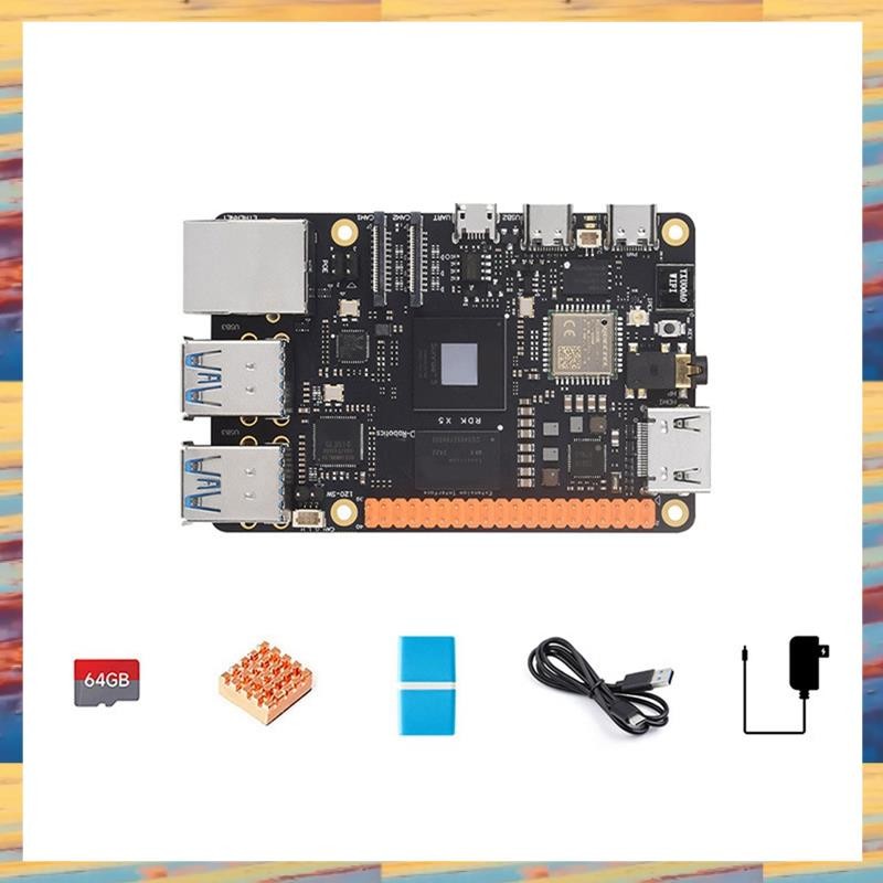 [LMQN] ชุดพื้นฐานบอร์ดพัฒนา 4GB RDK X5 สําหรับคอมพิวเตอร์และหุ่นยนต์อัจฉริยะรองรับพลังงานคอมพิวเตอร์