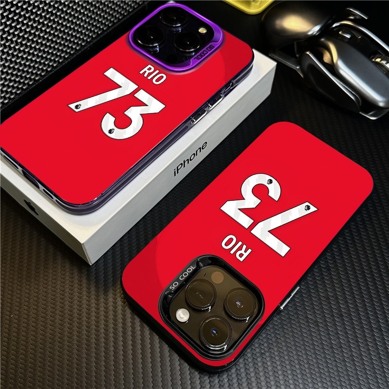 เคสโทรศัพท์ IMD Color Silver​Rio Ngumoha 2025 Season Liverpool เคสโทรศัพท์สําหรับ iPhone 16 Pro Max,