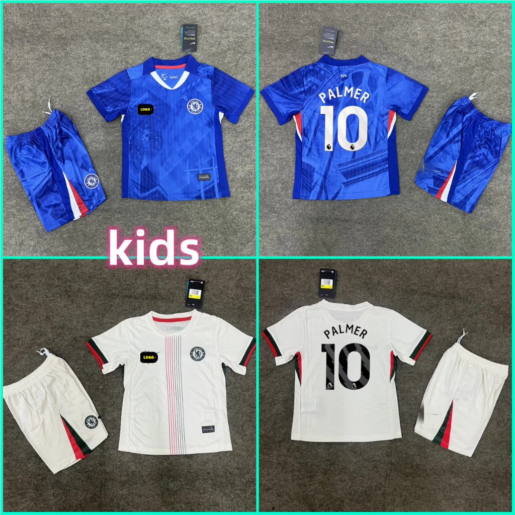 2025/26 ฤดูกาลเกม เชลซี เหย้า ห่างออกไป ชุดเจอร์ซีย์เด็ก