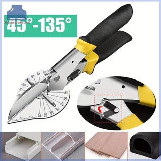 SHINE กรรไกรมุมช่างไฟฟ้า 45 องศา Universal Trunking กรรไกร 90 องศางานไม้ขอบ Banding Buckle Strip มัลติฟังก์ชั่น TH