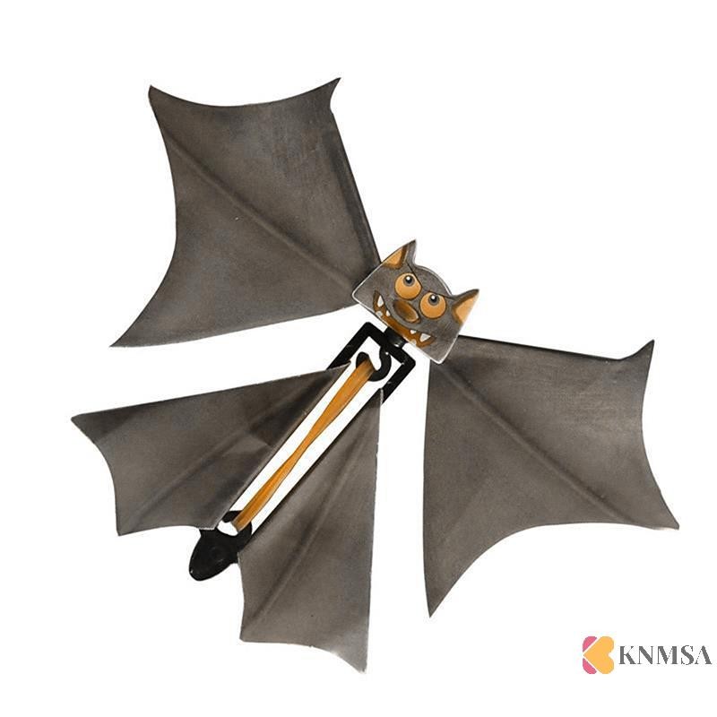 KNMSA] 2pcs ของเล่น Flying Bat ของเล่น Prank Fairy Flying ของเล่นสมจริง Flying สําหรับบุ๊คมาร์คการ์ด