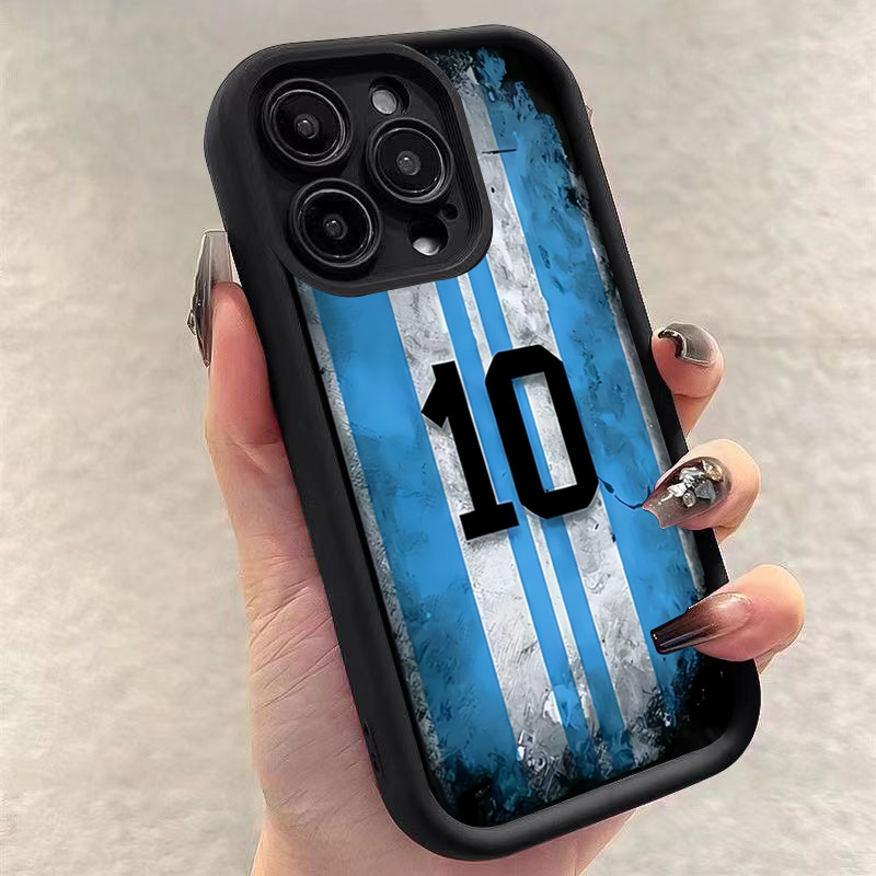 สําหรับiPhone 16 15 Pro Max 11 13 14 12 ProสําหรับiPhone 16e 7 8 Plus XS Max X XR SE2022 สีดําลายที่