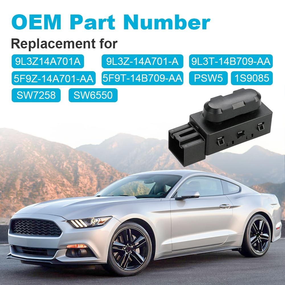 6 Way Power Seat สวิทช์ด้านข้างผู้โดยสารด้านข้างใช้งานร่วมกับ Ford Escape Explorer F150 F250 F350 Mu