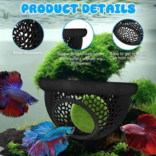 BRED Floating Betta Hide & Cave – เปลญวนตู้ปลา 3-in-1, แหวนป…