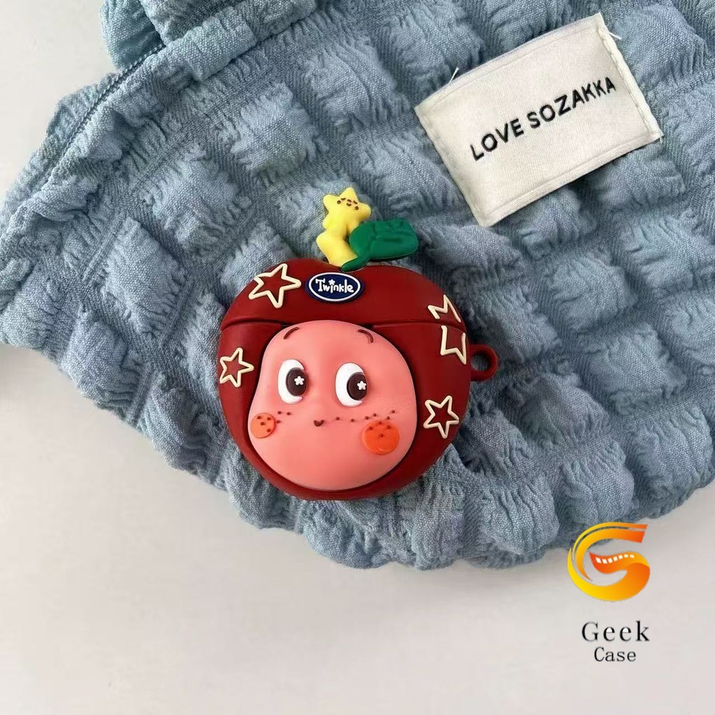 Geek สําหรับ GOOJODOQ J228 J229 เคสหูฟังบุคลิกภาพสนุกเกี๊ยวจําลอง