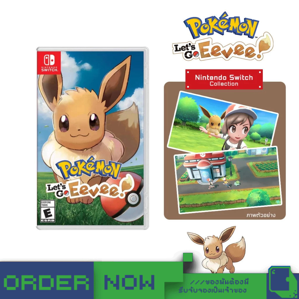Nintendo Switch™ เกม NSW Pokemon: Let'S Go Eevee  [bY ClaSsIC GaME]