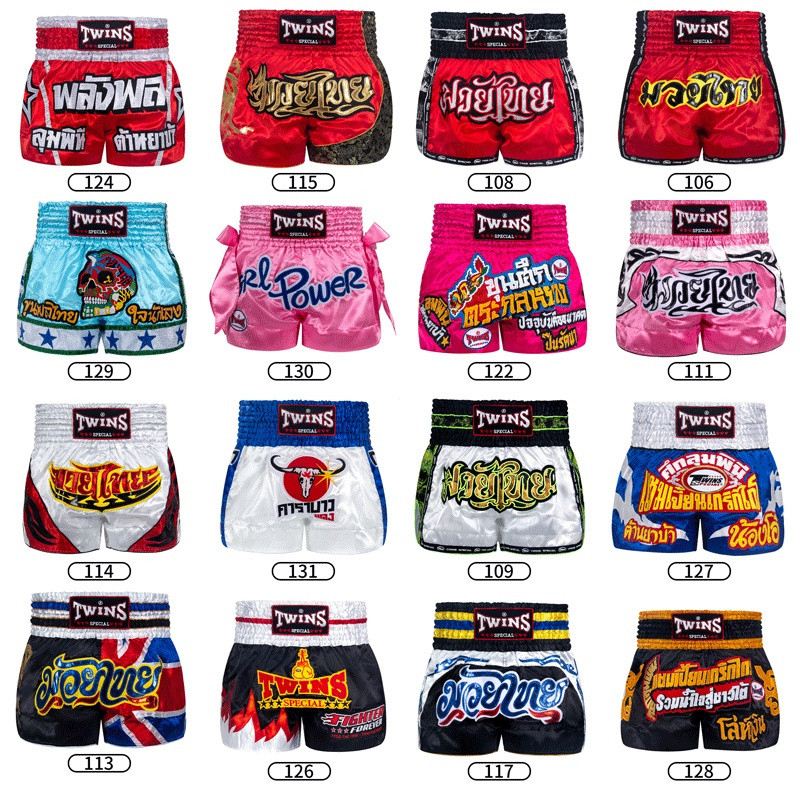 กางเกงขาสั้นสำหรับมวยและกีฬา ออกแบบมาเพื่อการฝึกฝนและสวมใส่ในฟิตเนส
