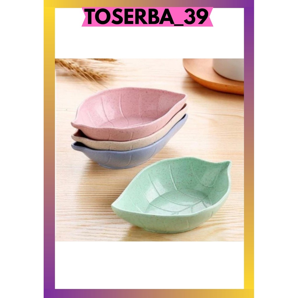 T39 ชามใบสําหรับซอสชิลีนําเข้าเสื่อพักดื่มสะดวกสะดวก