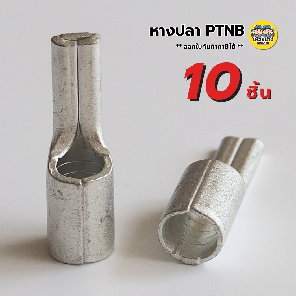 **ราคาต่อ 10 ชิ้น** หางปลาเข็มแบน เปลือย PTNB 10-12 16-13 25-15 35-20 50-20 แบบหนา หางปลา